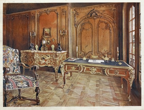 Panelled room; French. Style of the régence. (1910 - 1911)