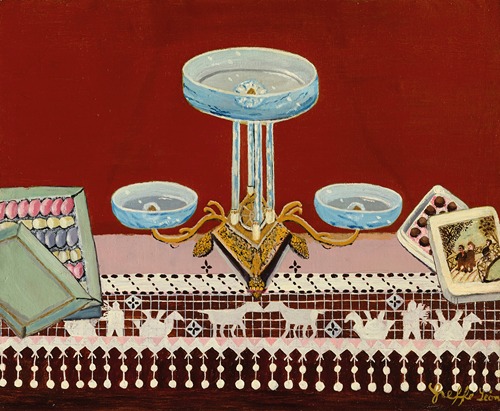Nature morte aux pâtisseries