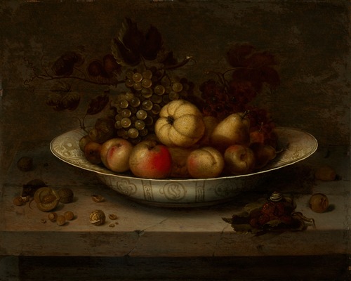 Teller mit Früchten
