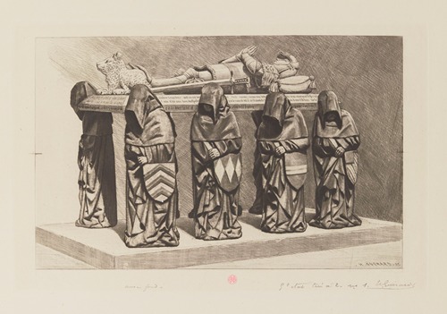 Monument funéraire de Philippe Pot, collection du comte de Vesvrottes, Dijon