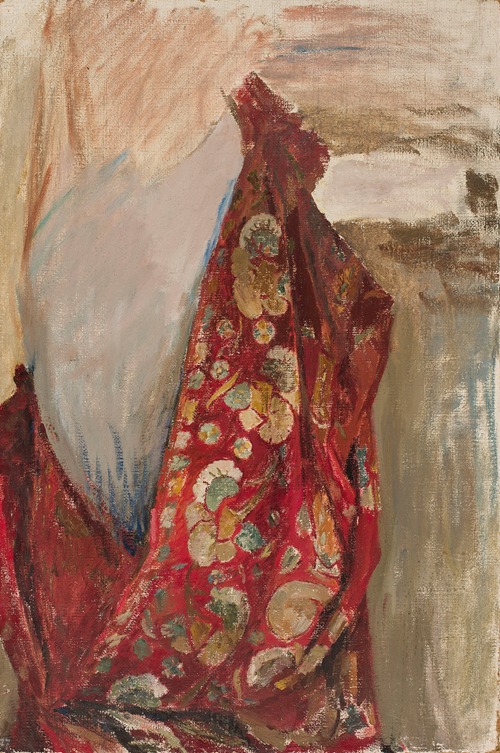 Drapery for the prostitute in the painting “East”