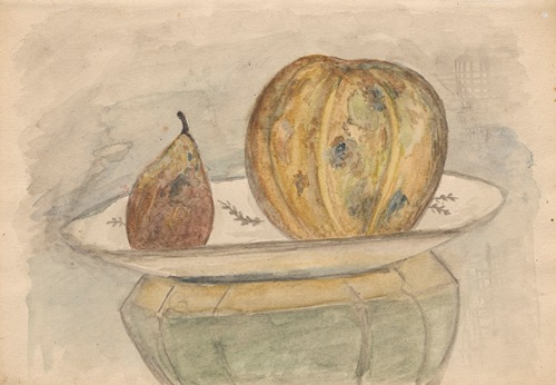 Martwa natura z melonem