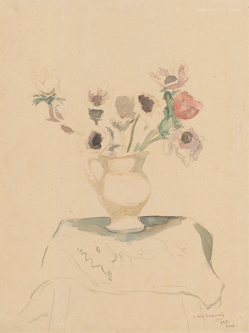Flowers in a jug