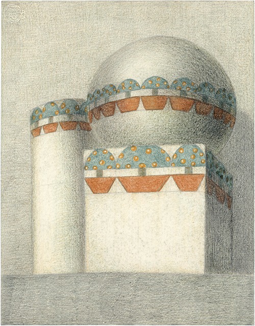 Oosterse paleismuur