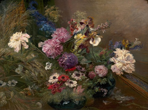 Flower vase composition