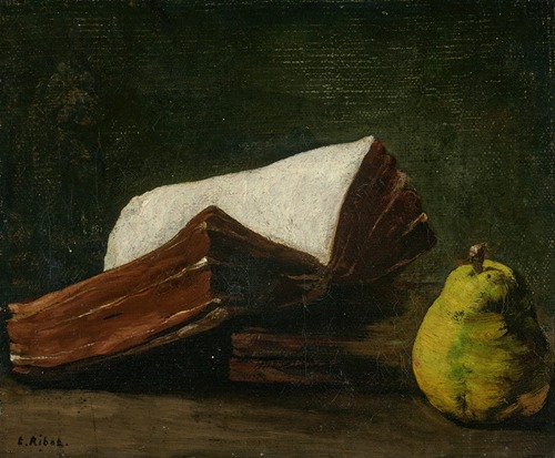 Book and Pear (Livre et à la poire)
