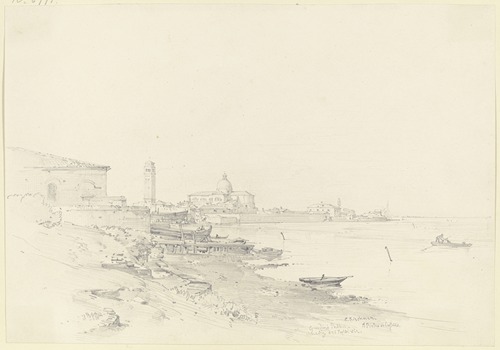 S. Pietro di Castello in Venedig, vom Giardino Publico aus gesehen