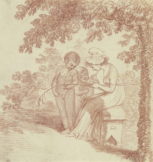 Die Kinder Cléry’s, eines Kammerdieners Ludwigs XVI.