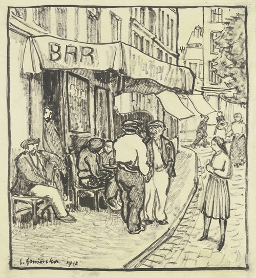 Café in Marseille