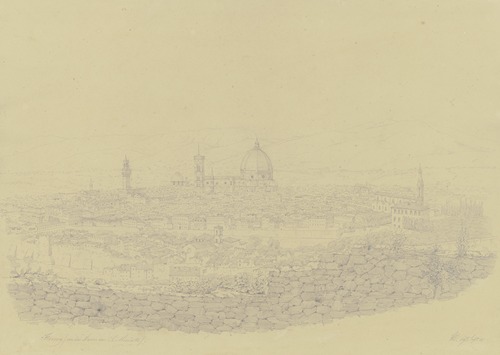 Florenz von S. Miniato al Monte aus gesehen