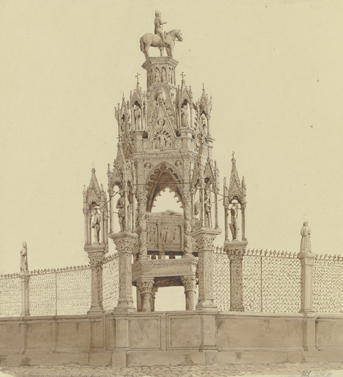 Grabmal der Scaliger bei S. Maria Antica in Verona