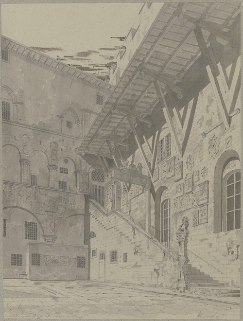 Hof des Bargello in Florenz