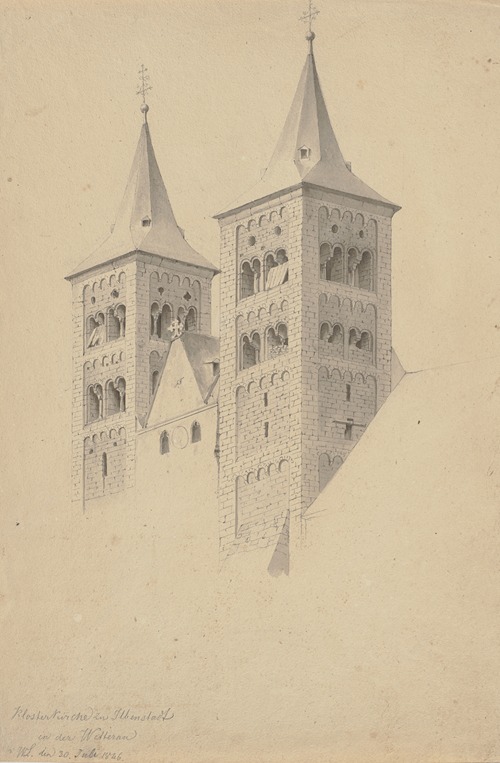 Klosterkirche zu Ilbenstadt in der Wetterau