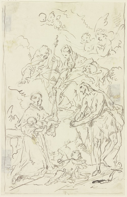 Madonna mit den Heiligen Joseph, Antonius von Padua und Johannes dem Täufer