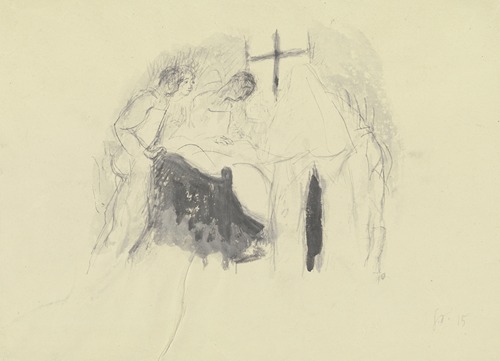 Studie aus dem Kriegslazarett