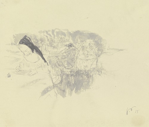 Studie aus dem Kriegslazarett