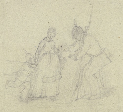Einfluß der Preußen in Frankfurt im Jahr 1848