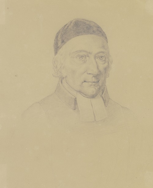 Bildnis Jakob Ludwig Passavant, Prediger der deutsch reformierten Gemeinde zu Frankfurt am Main