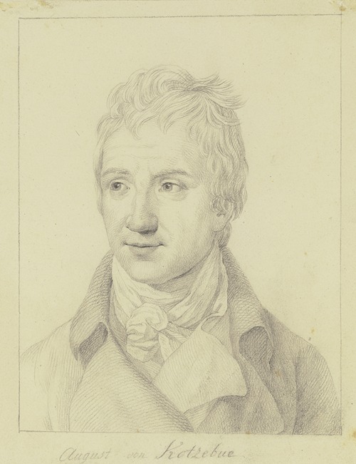 Bildnis des August von Kotzebue