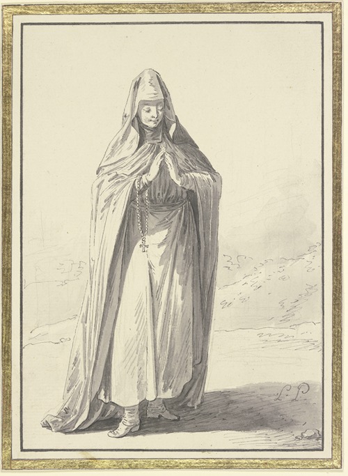 Religieuse de l’Ordre de Saint Bazile en habit der Choeur