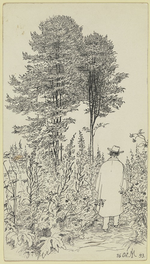 Emil Lugo beim Spaziergang