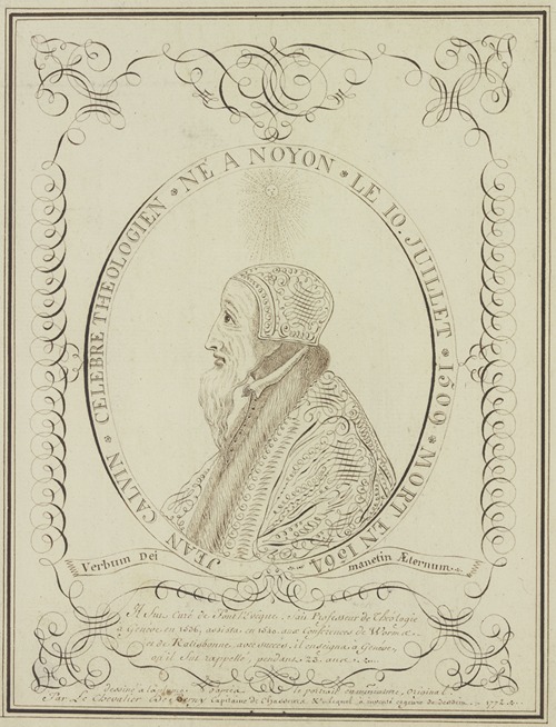 Portrait of Jean Calvin