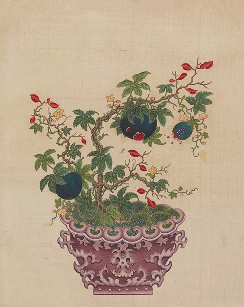Flowers, birds and insects Pl.06