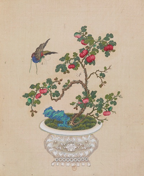 Flowers, birds and insects Pl.25