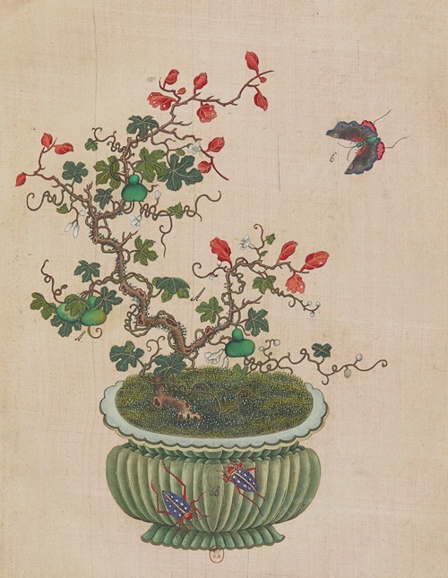 Flowers, birds and insects Pl.47