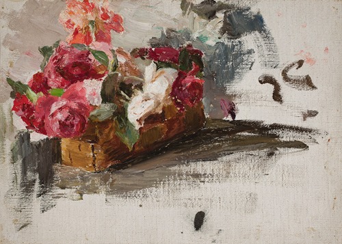 Roses in a basket