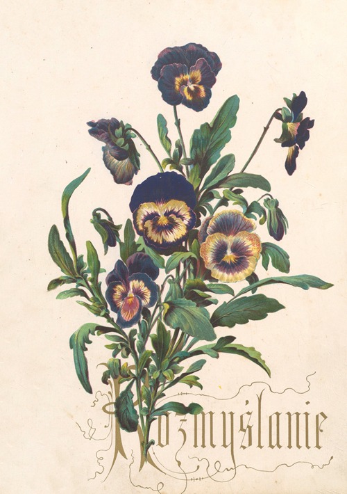 Kwiaty i poezje Pl.12