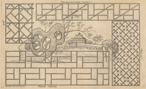 A Chinese Single Brac’d Railing. A Hedge. Double Pailing. Gate…