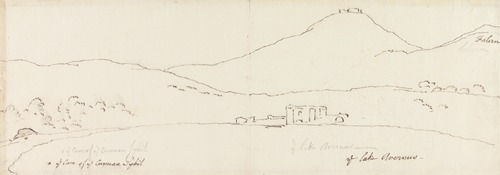 The Cave of the Cumean Sybil on the Shore of the Lake Avernus