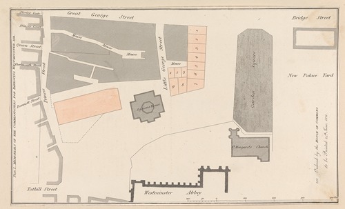 Plate I. Memorials of the Commissioners for Improving Westminster, 1811
