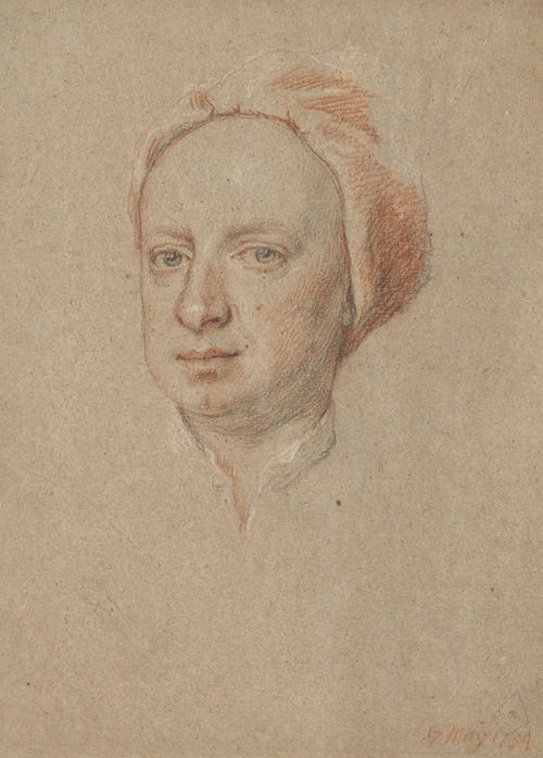 Portrait of the artist’s son, Jonathan Richardson Jun. (1694-1771), aged 40