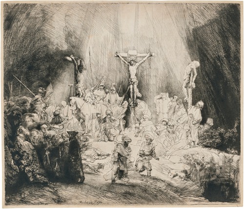 Christ crucified between the two Thieves: ‘The Three Crosses’
