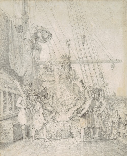 Crossing the Tropic, Oct. 15, 1826