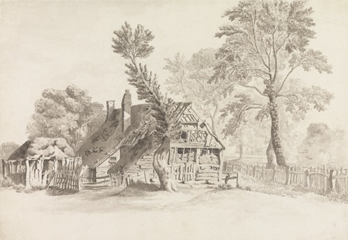 Old Farm Buildings in a Landscape