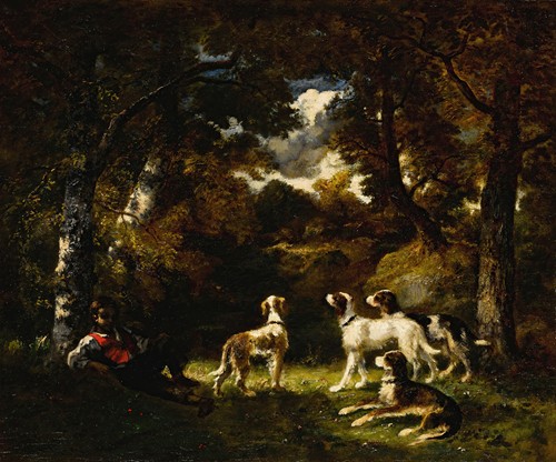 Rest from the Hunt (1855)