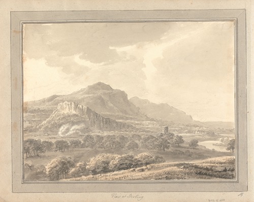 Views in England, Scotland, and Wales: Tour in Scotland: View at Sterling