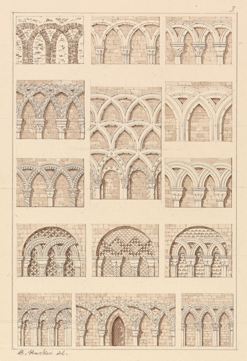 Arcades: of Interlaced Mouldings