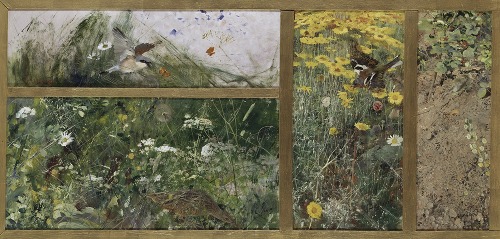 Four Bird Studies, Red-Backed Shrike, Corncrake, Chaffinches, Willow Warbler