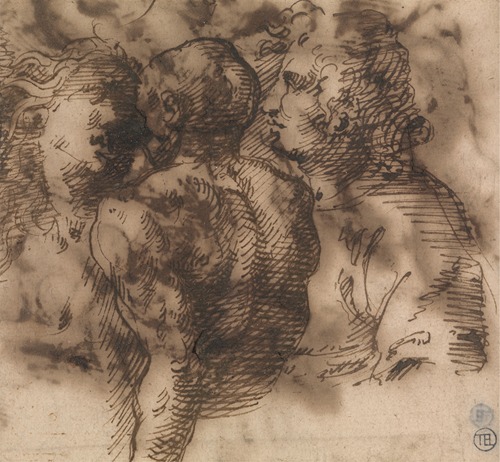 Three Half-Length Figures