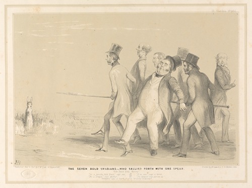 The Seven Bold Swabians – Who Sallied forth with One Spear, Vide Fairy Ring