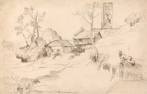 Italian Landscape (after Titian)