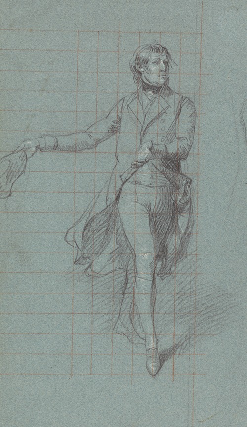 Study for Captain William George Fairfax for the Painting ‘The Victory of Lord Duncan’