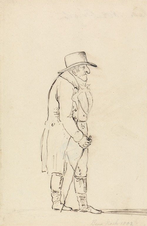 Caricature of Beau Nash