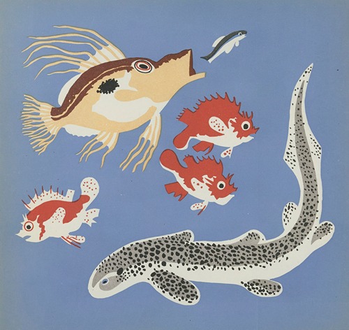 Images à colorier, Des Poissons Pl.03