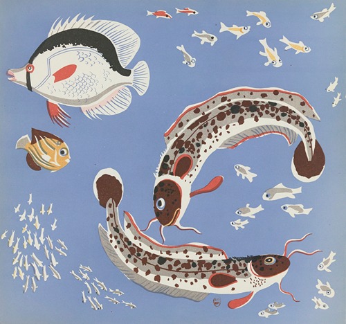Images à colorier, Des Poissons Pl.09