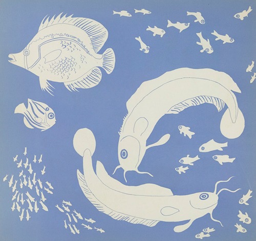 Images à colorier, Des Poissons Pl.10